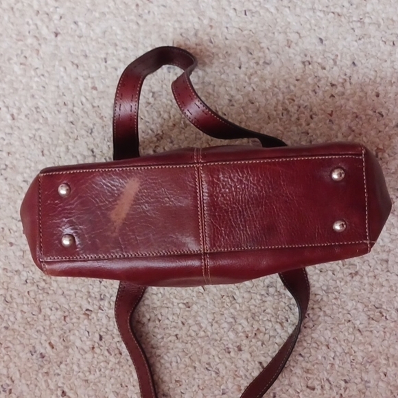 Fossil Leather Baguette Style Purse - Picture 7 of 10